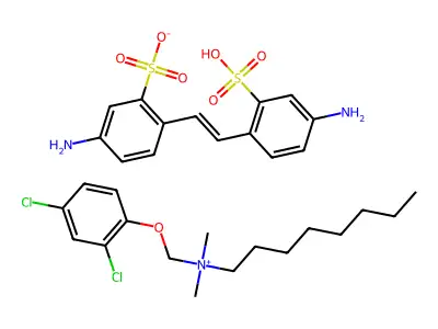 Chlorphenoctium Amsonate structure