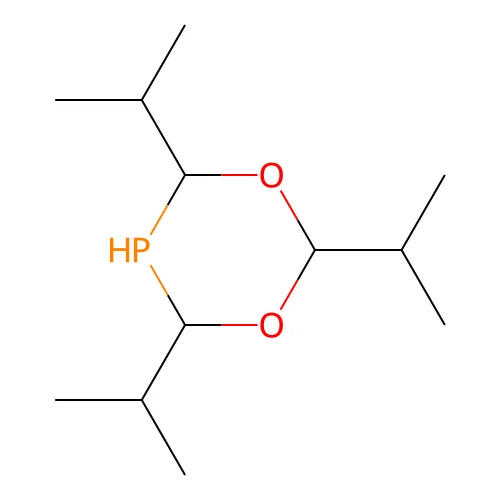 2,4,6-Tri(propan-2-yl)-1,3,5-dioxaphosphinane structure