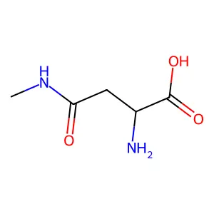 N-Methyl-L-asparagine structure