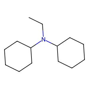 N-Ethyldicyclohexylamine structure