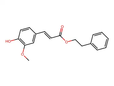 Ferulic Acid Phenethyl Ester structure