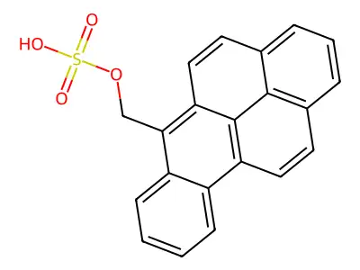 6-Sulfooxymethylbenzo(a)pyrene structure