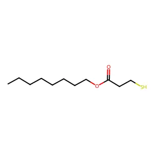 Octyl 3-mercaptopropionate structure