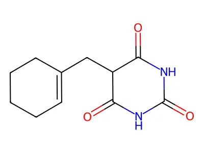 Norhexobarbital structure