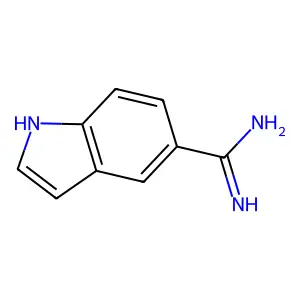 5-Amidinoindole structure