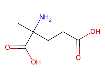 2-Methylglutamic acid structure