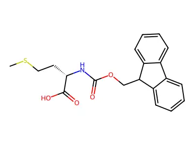 DL-Fmoc-Methionine structure