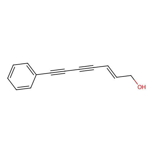 7-Phenylhept-2-en-4,6-diyn-1-ol structure