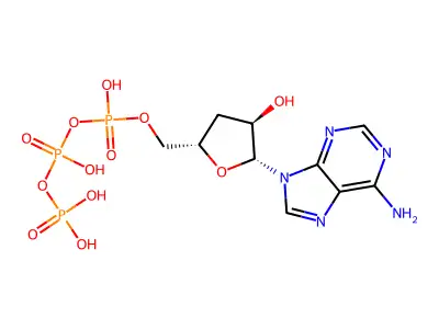 Cordycepin triphosphate structure