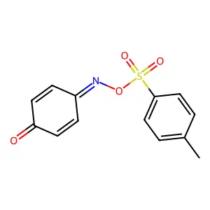 (4-Oxocyclohexa-2,5-dien-1-ylidene)amino 4-methylbenzene-1-sulfonate structure