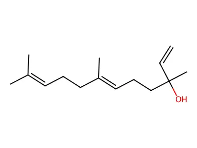 3,7,11-Trimethyldodeca-1,6,10-trien-3-ol structure