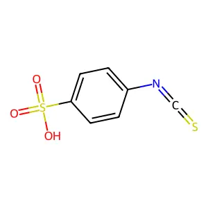 4-Isothiocyanatobenzenesulfonate structure