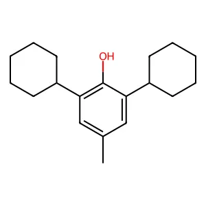2,6-Dicyclohexyl-p-cresol structure