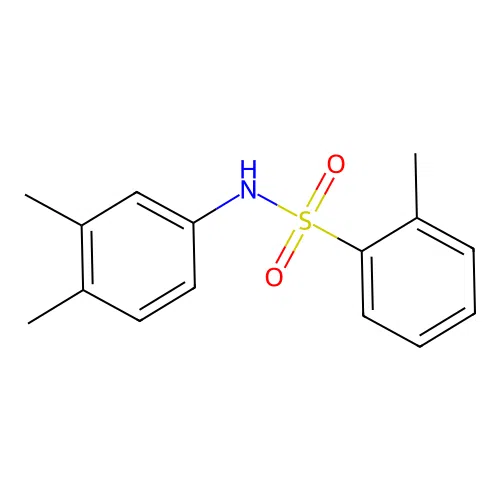 N-(3,4-dimethylphenyl)-2-methylbenzenesulfonamide structure