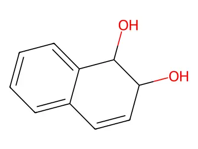 1,2-Dihydro-1,2-dihydroxynaphthalene structure