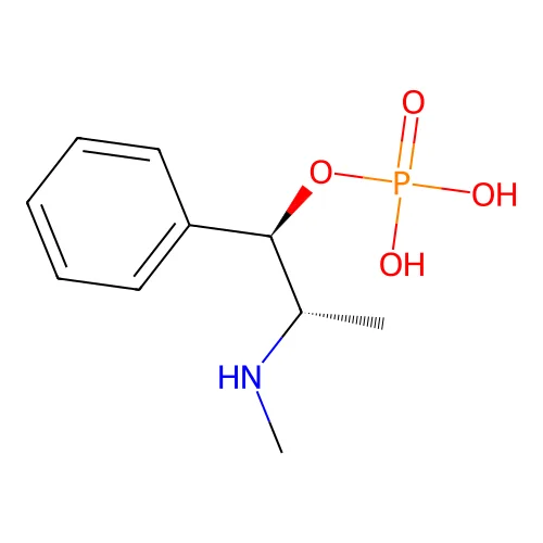 Ephedrine, phosphate (ester), (-)- structure