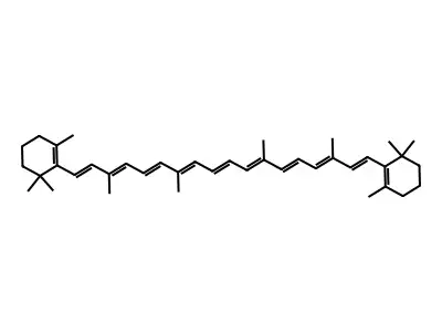 Neo-beta-carotene structure