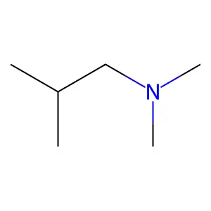 N,N-Dimethylisobutylamine structure