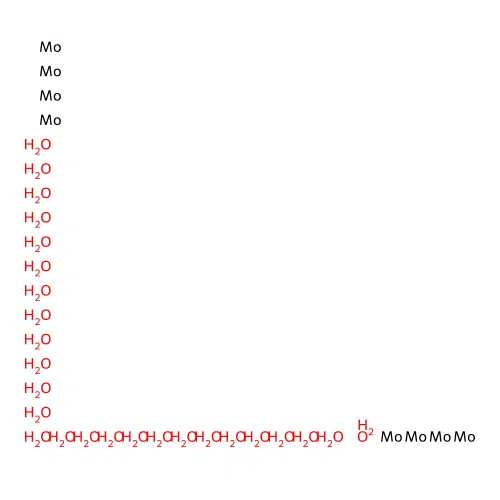 Molybdenum;hexacosahydrate structure