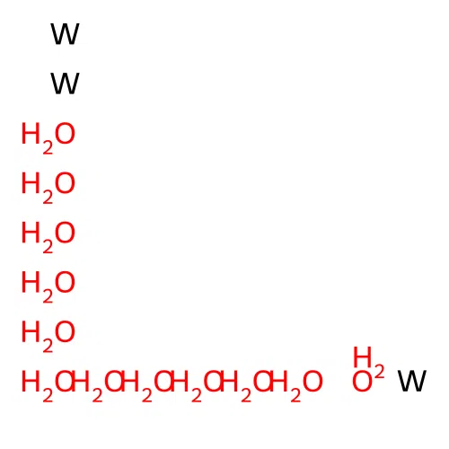 Tungsten;dodecahydrate structure