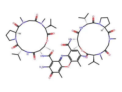 7-Aminoactinomycin D structure