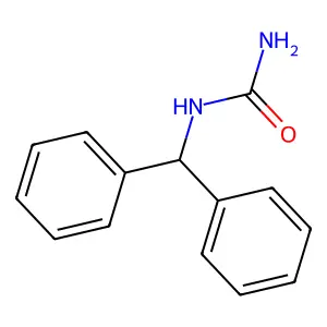 N-(Diphenylmethyl)urea structure