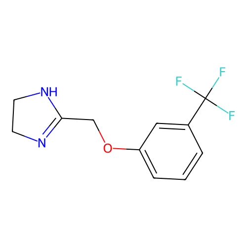 2-(3-Trifluoromethyl-phenoxymethyl)-4,5-dihydro-1h-imidazole structure