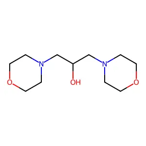 1,3-Dimorpholino-2-propanol structure