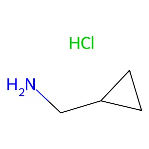 (Cyclopropylmethyl)ammonium chloride structure
