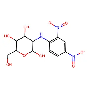 3-(2,4-Dinitroanilino)-6-(hydroxymethyl)oxane-2,4,5-triol structure