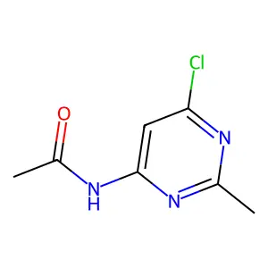 n-(6-Chloro-2-methylpyrimidin-4-yl)acetamide structure