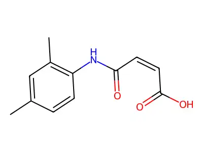 4-(2,4-Dimethylanilino)-4-oxobut-2-enoic acid structure