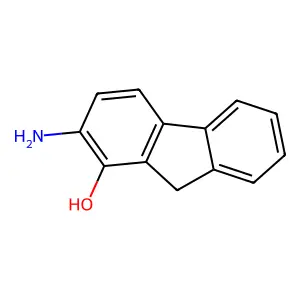 2-Amino-1-hydroxyfluorene structure
