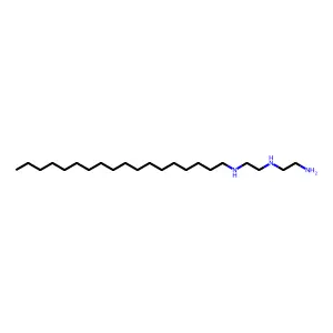 N-(2-aminoethyl)-N'-octadecylethylenediamine structure