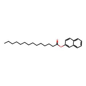2-Naphthyl myristate structure