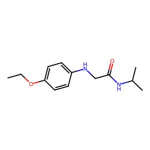 2-(4-Ethoxyanilino)-N-(propan-2-yl)ethanimidic acid structure