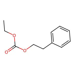 Carbonic acid, ethyl 2-phenylethyl ester structure