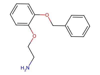 2-(2-Benzyloxyphenoxy)ethylamine structure