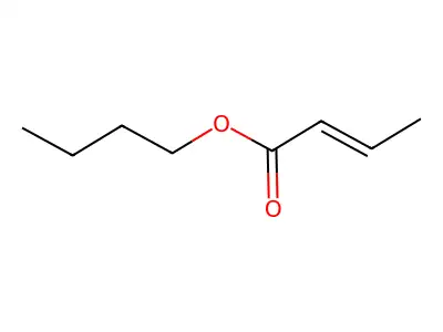 Butyl but-2-enoate structure