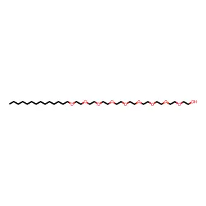 3,6,9,12,15,18,21,24,27-Nonaoxahentetracontan-1-ol structure