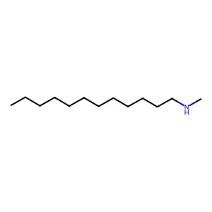N-Methyl-1-dodecanamine structure