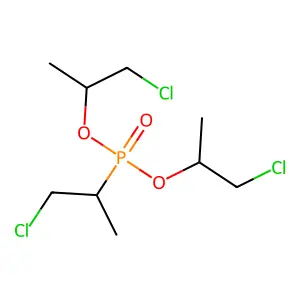 Phosphonic acid, (2-chloro-1-methylethyl)-, bis(2-chloro-1-methylethyl) ester structure