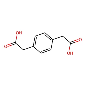 p-Phenylenediacetic acid structure