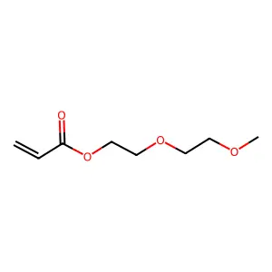 2-(2-Methoxyethoxy)ethyl acrylate structure