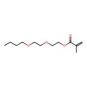 2-(2-Butoxyethoxy)ethyl methacrylate structure