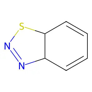 3a,7a-Dihydro-1,2,3-benzothiadiazole structure