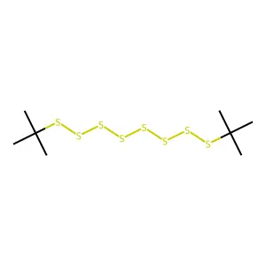 tert-Butyl octasulphide structure