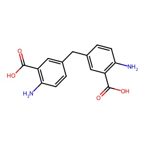 5,5'-Methylenedianthranilic acid structure