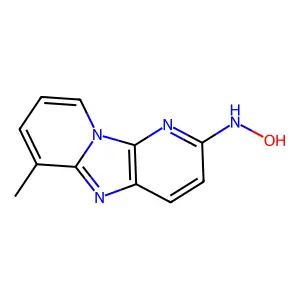 N-Hydroxy-6-methylpyrido(3',2':4,5)imidazo(1,2-a)pyridin-2-amine structure