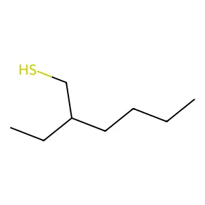 2-Ethylhexanethiol structure